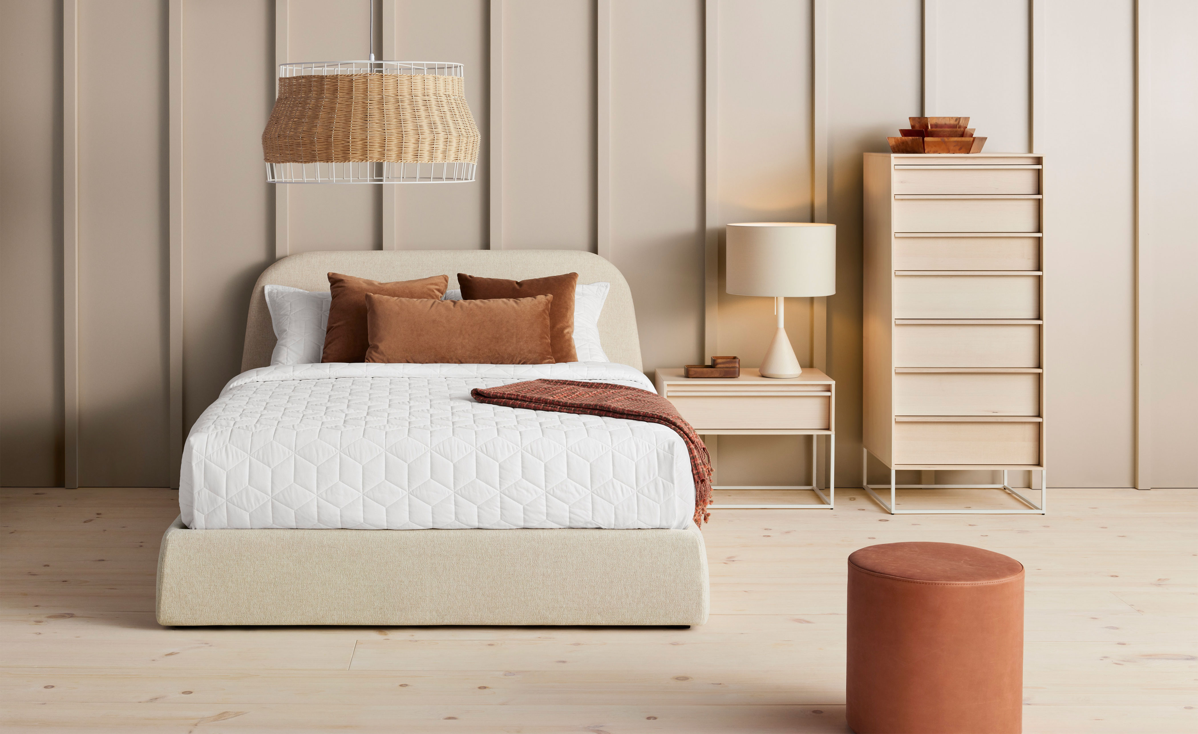 lid storage bed