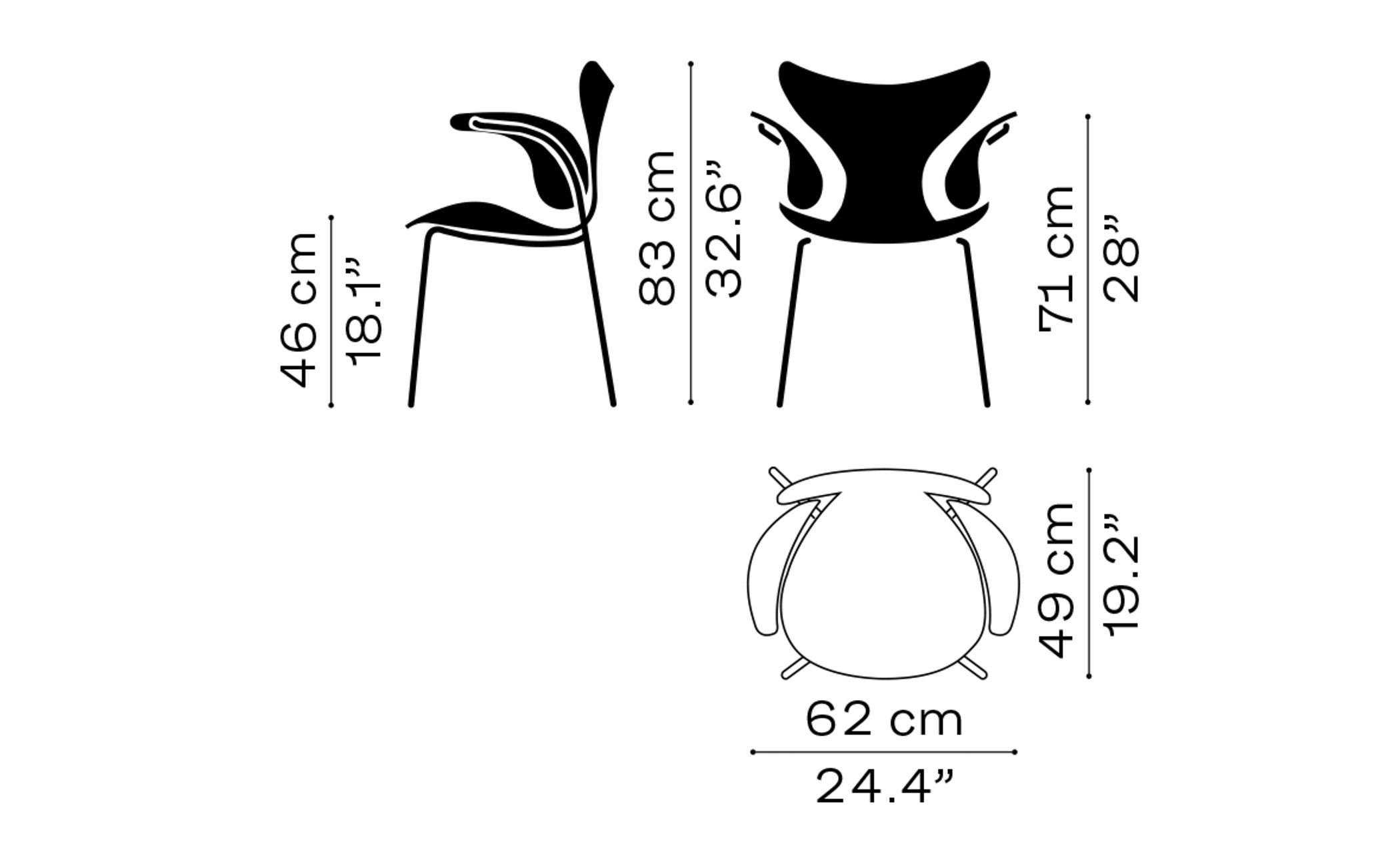 lily armchair