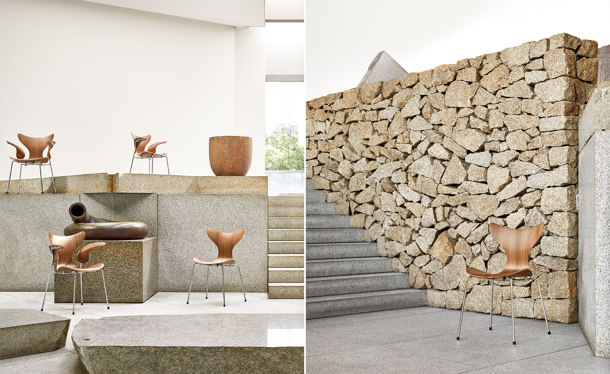 lily stackable side chair