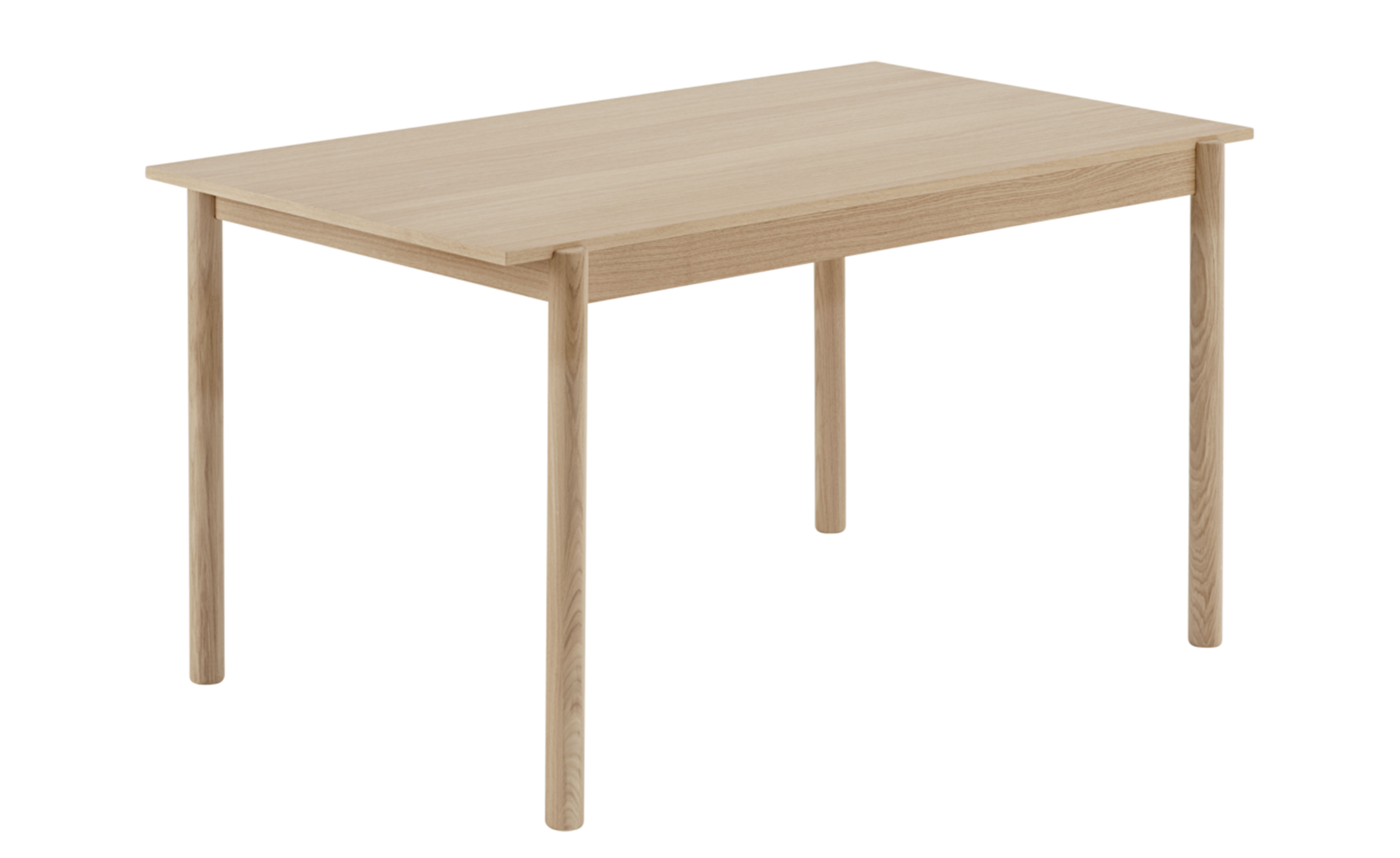 linear wood table