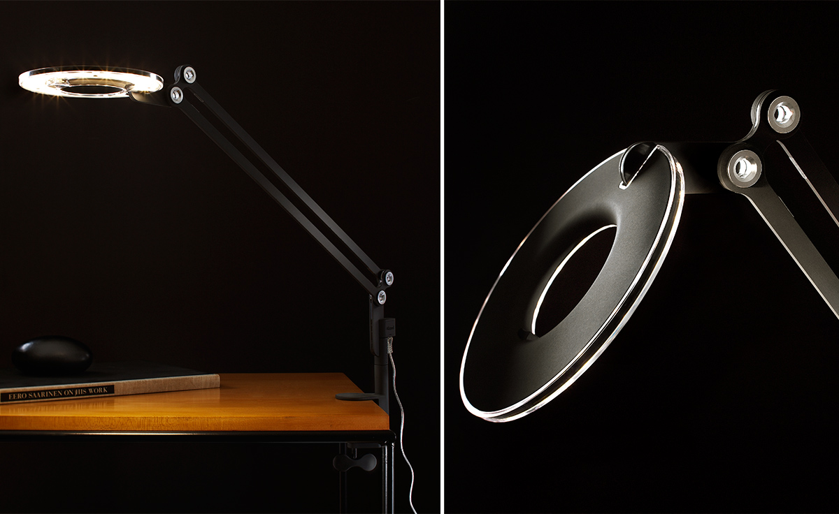 link led clamp base lamp