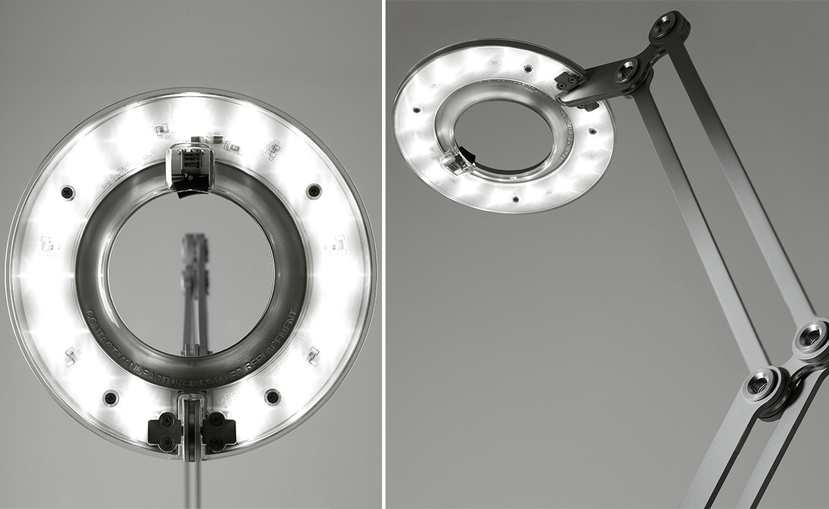 link led clamp base lamp