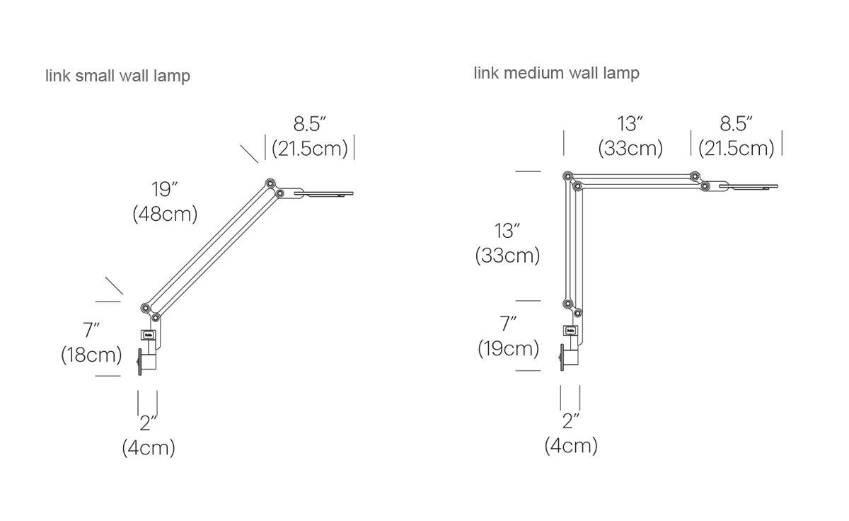 link led wall lamp