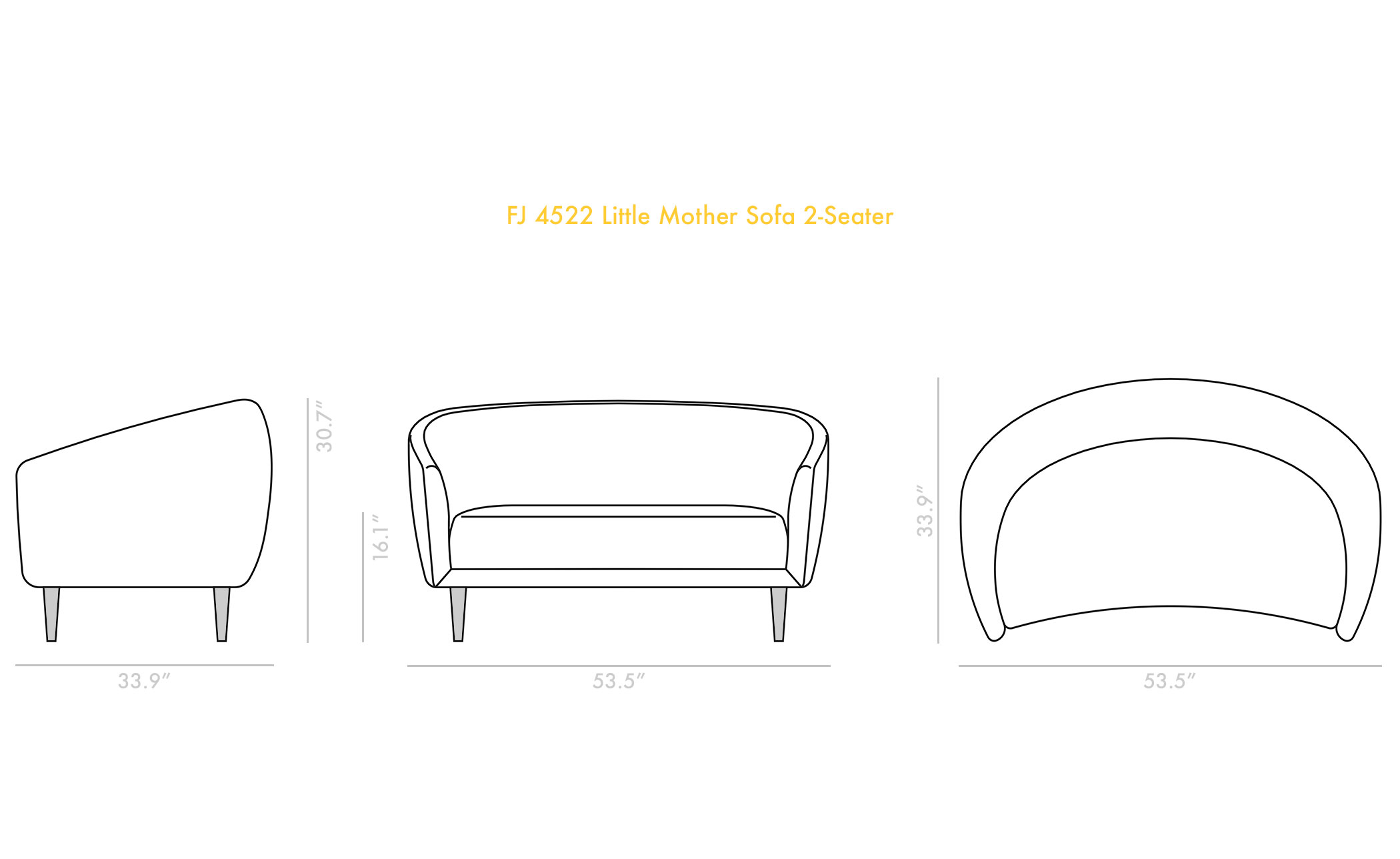 Little Mother Sofa 2 Seater