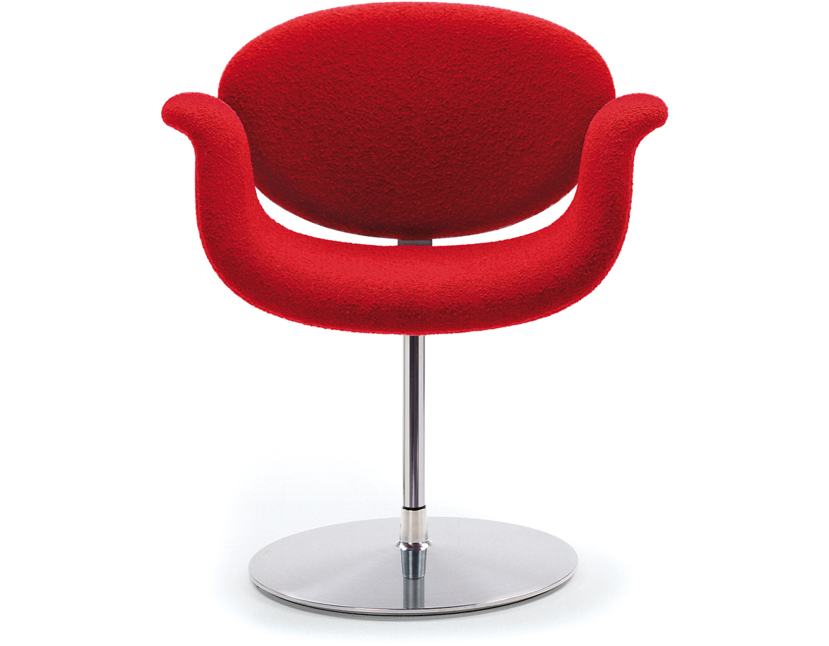 pierre paulin little tulip chair with disc base