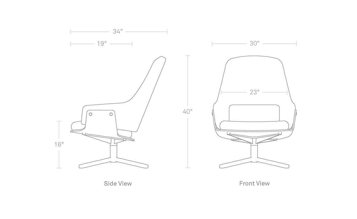 lock lounge chair