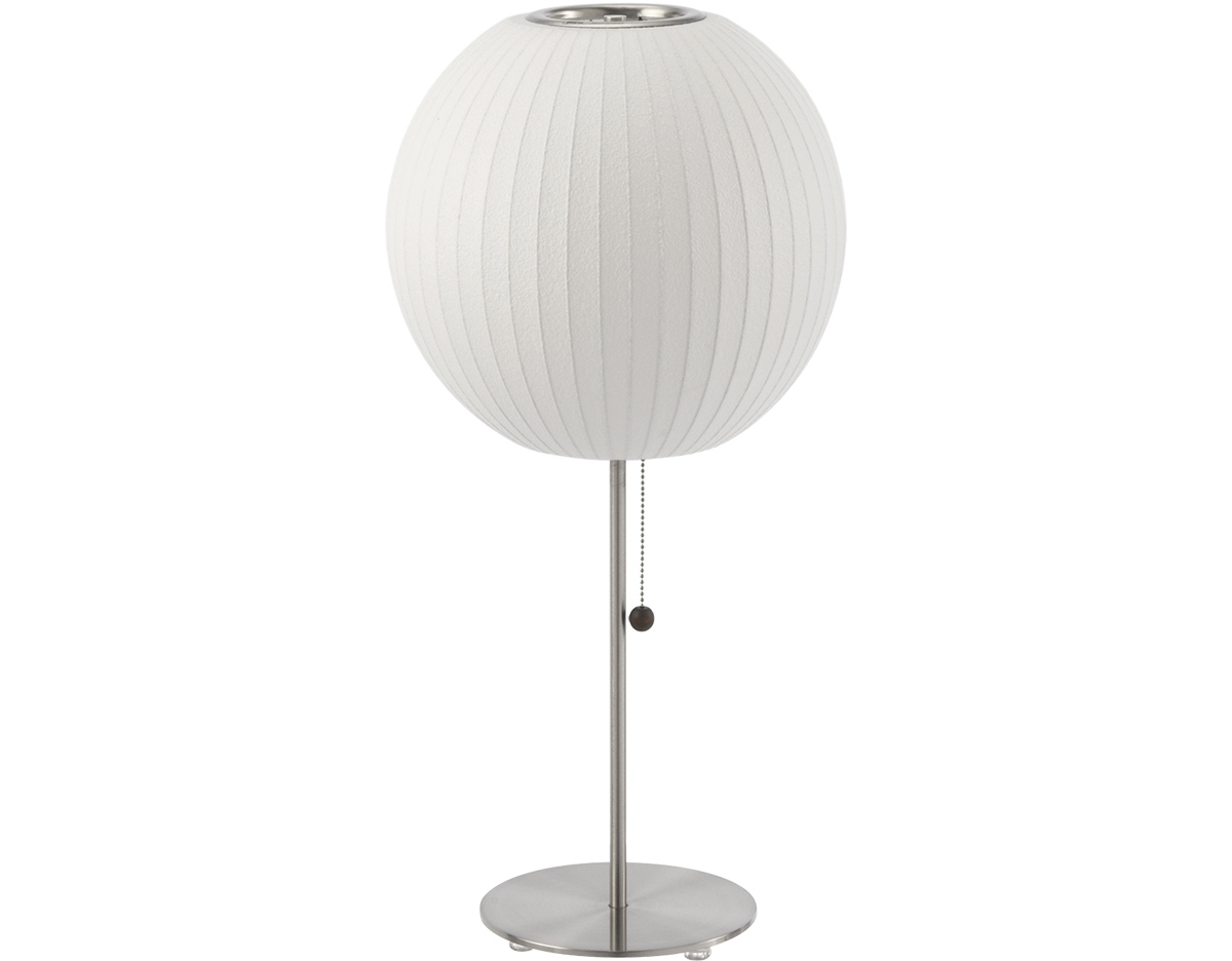 nelson lotus table lamp ball