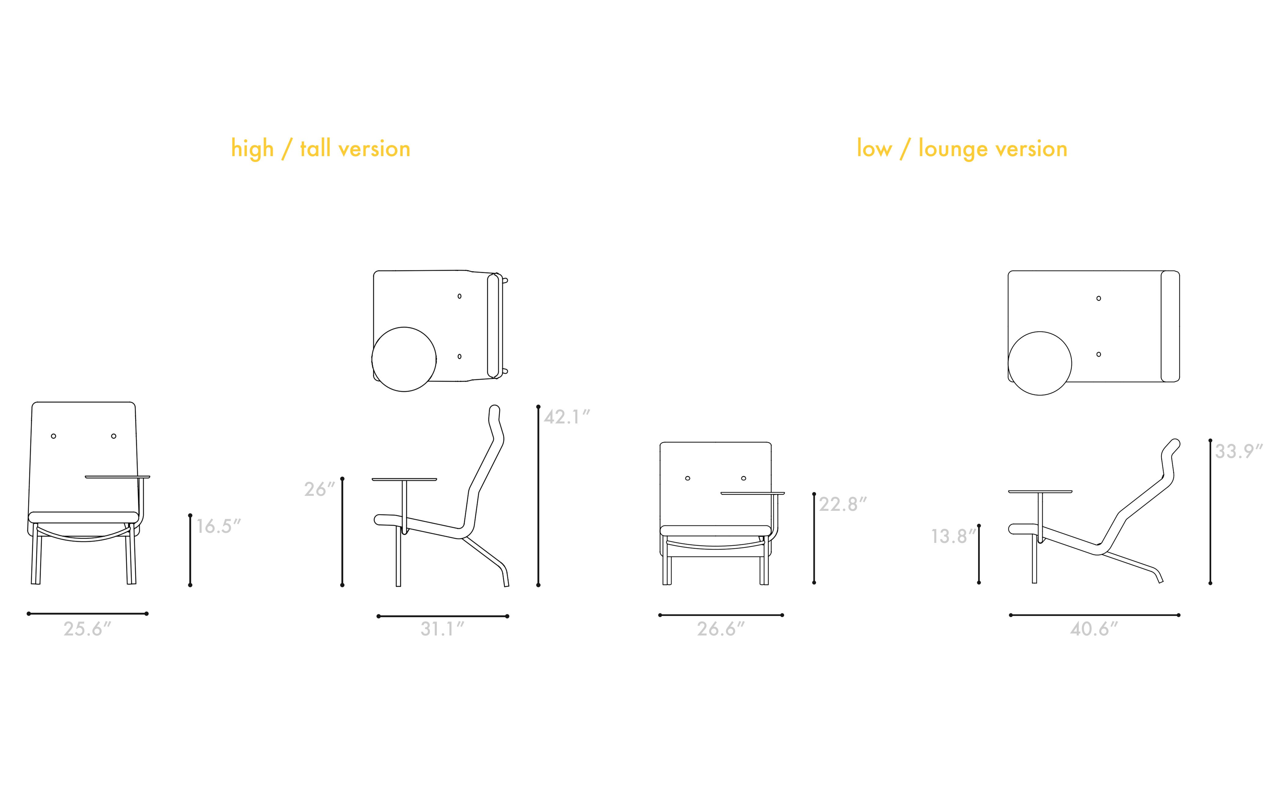 Lucio Chair High Back