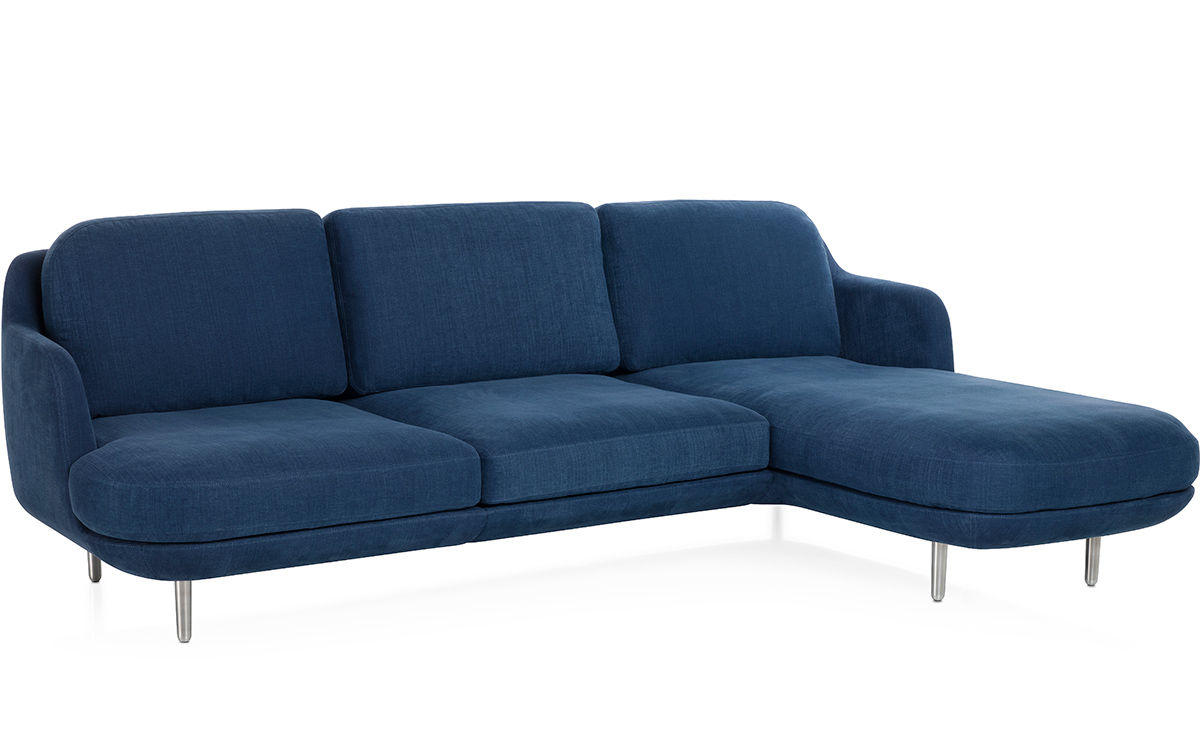 lune 3 seat sofa with chaise