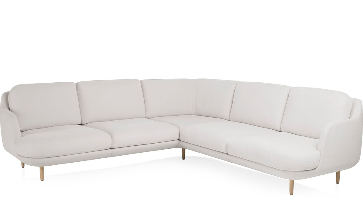 lune 5 seat sofa with corner