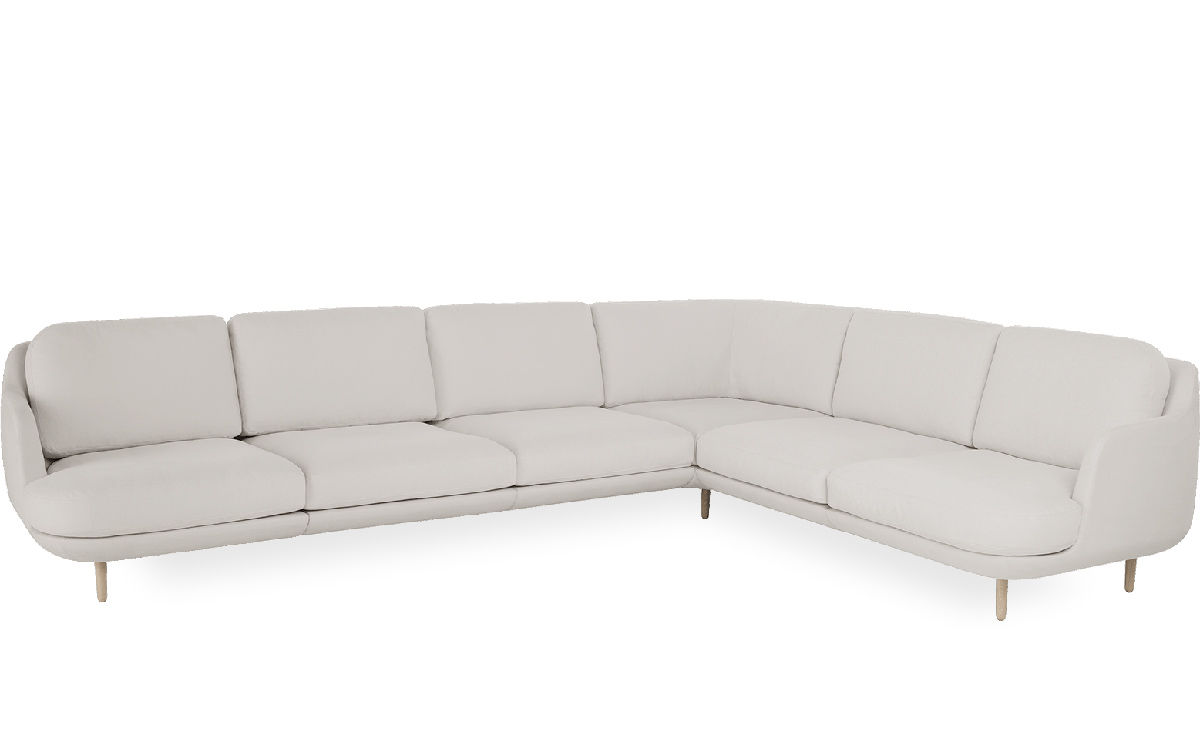 lune 6 seat sofa with corner