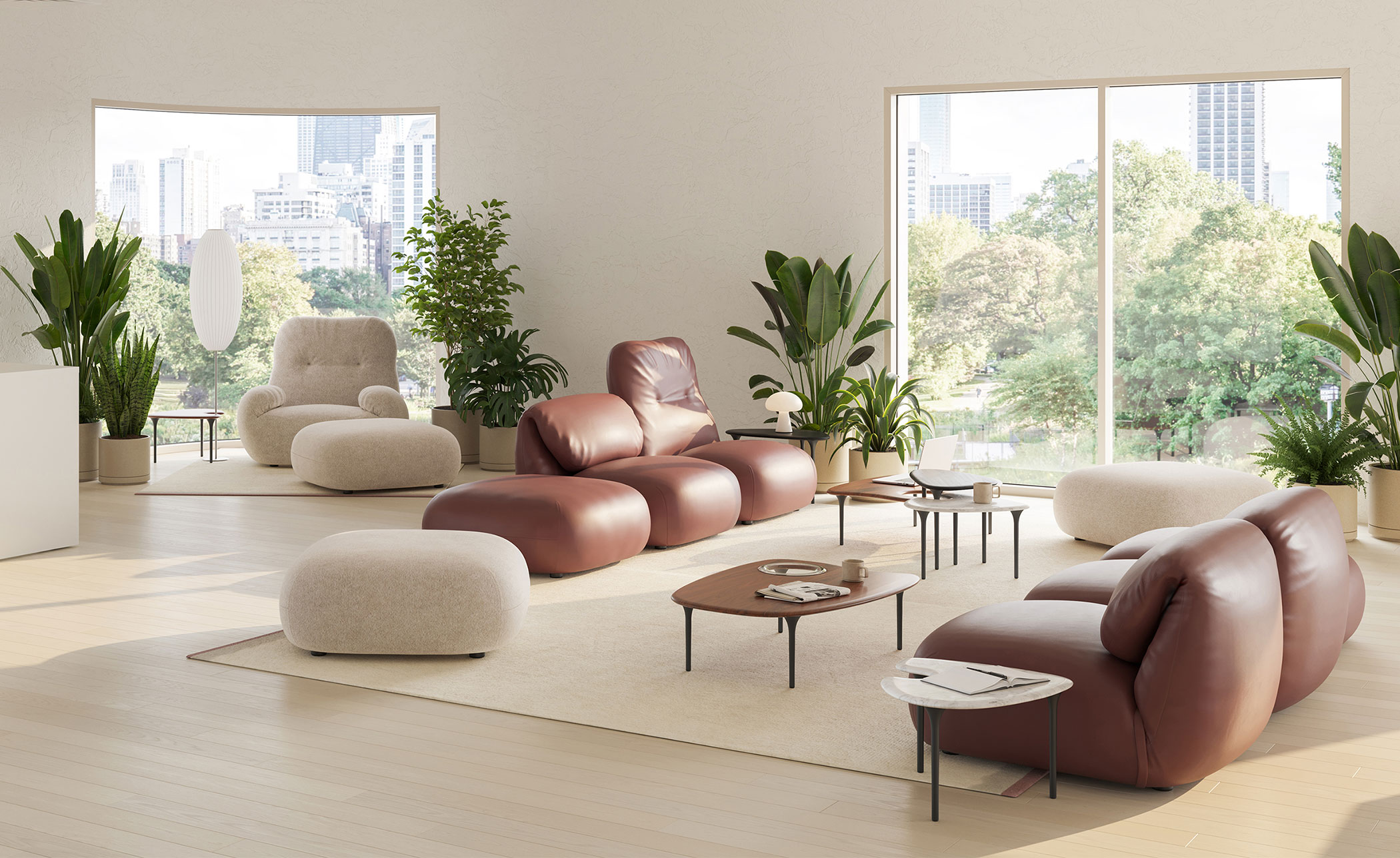 Luva 3 Seat Sofa