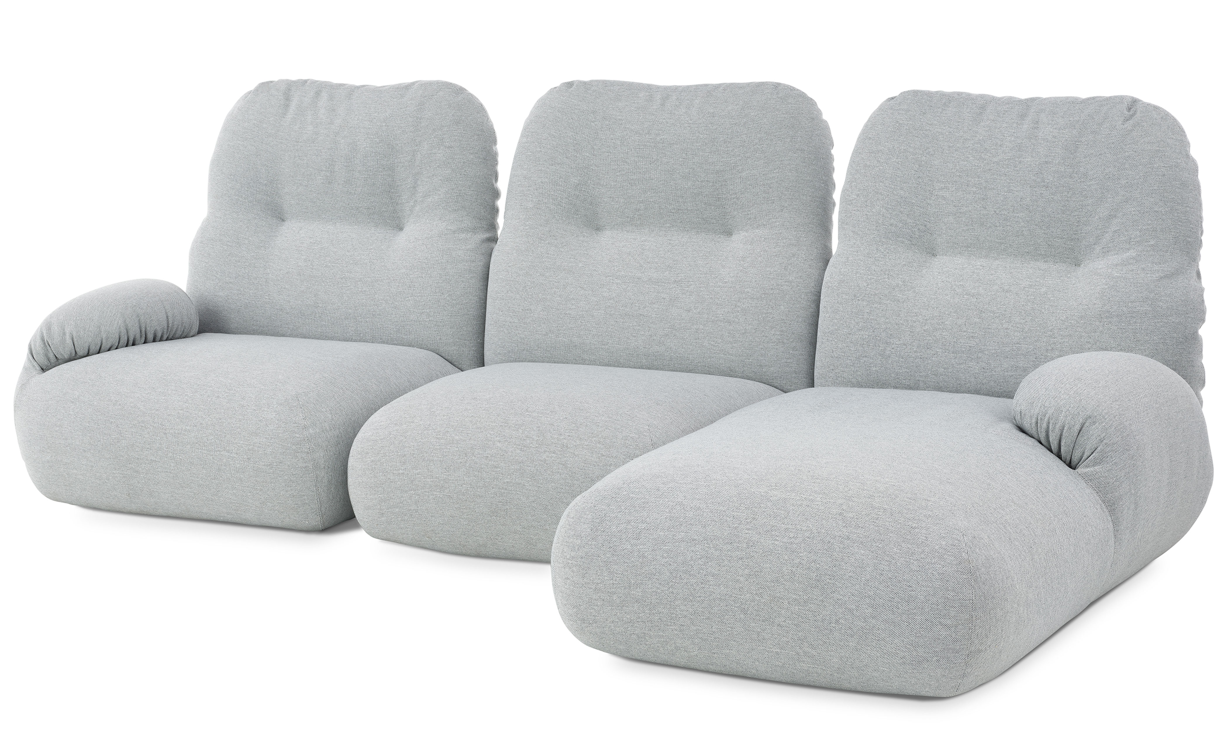 Luva 3 Seat Sofa with Chaise