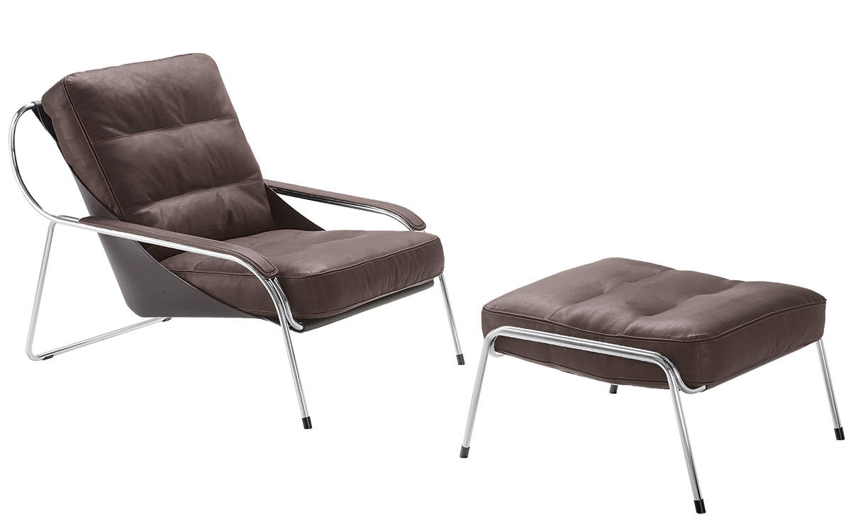 maggiolina lounge chair & ottoman