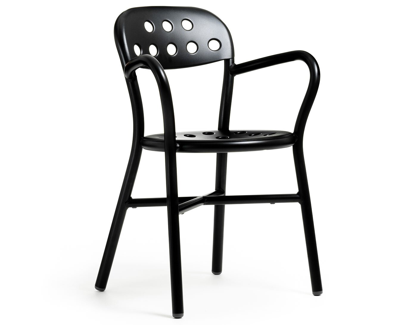 Pipe Stacking Chair with arms