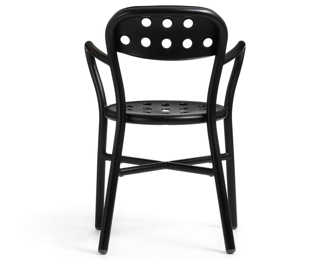 Pipe Stacking Chair with arms