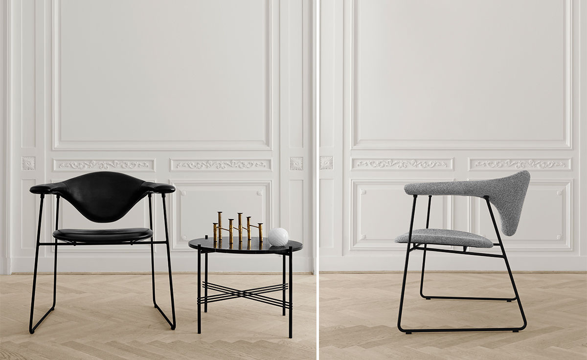 masculo sled base chair