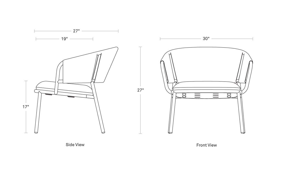 mate outdoor lounge chair