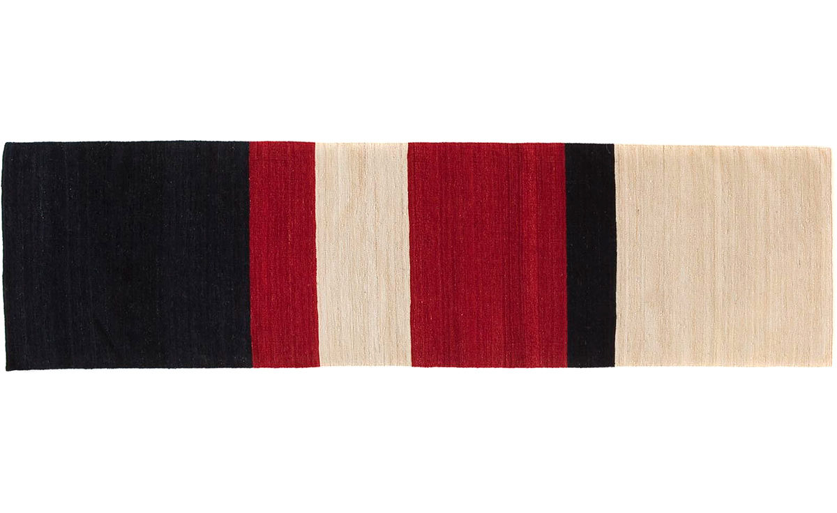 melange color rug