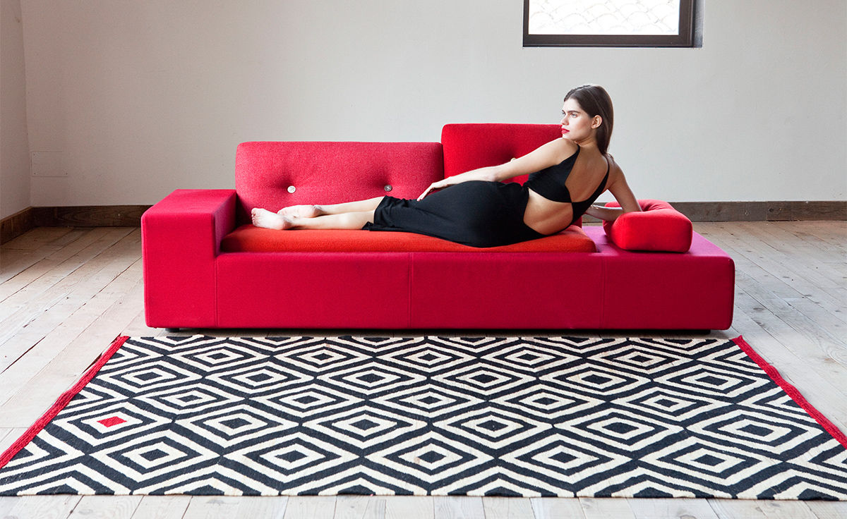 melange pattern 1 rug