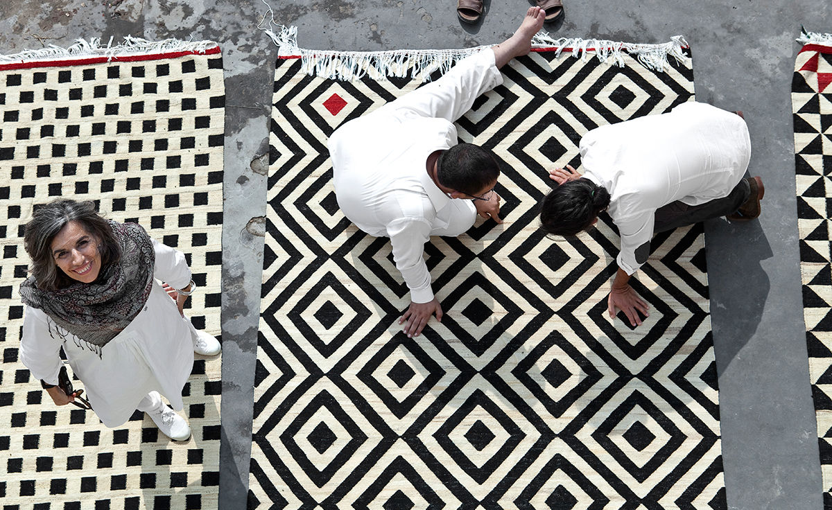 melange pattern 1 rug
