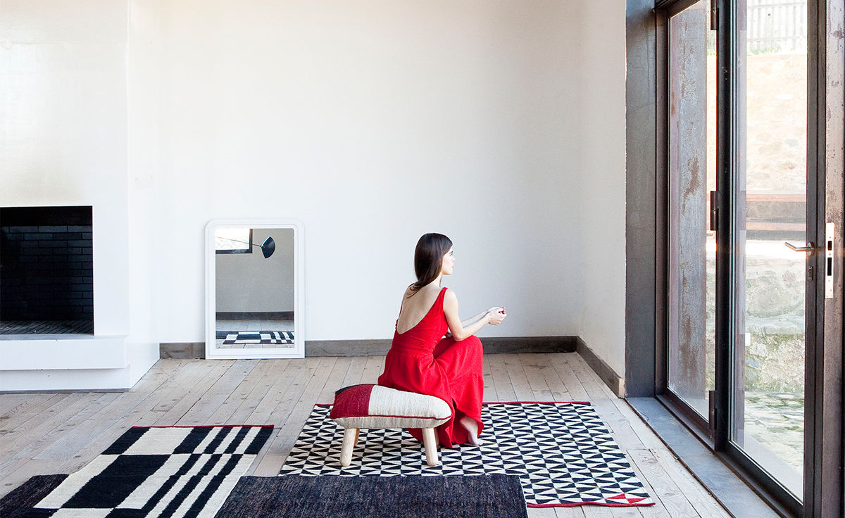 melange pattern 2 rug