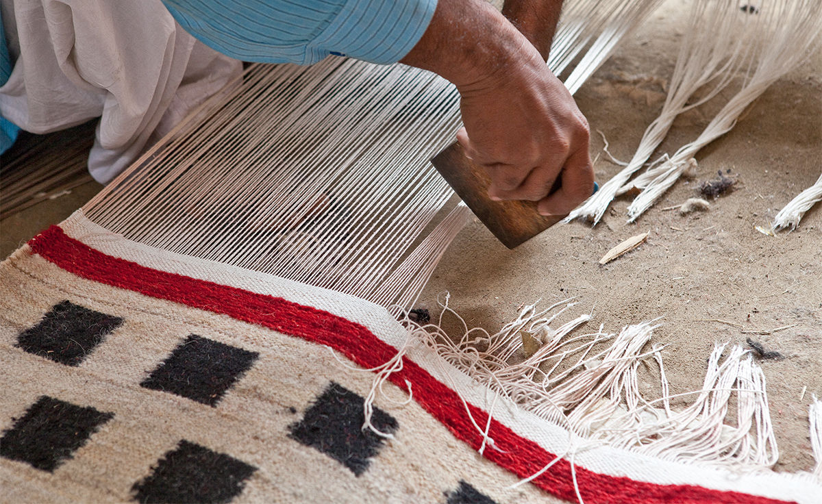 melange pattern 3 rug