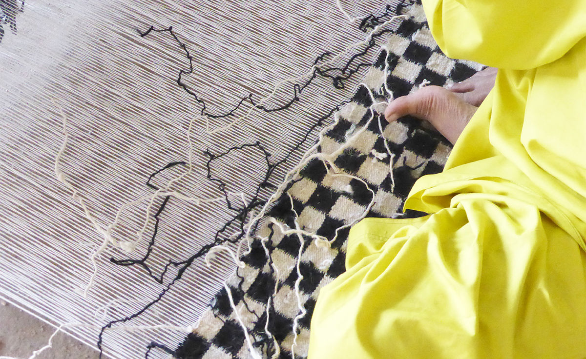 melange pattern 4 rug