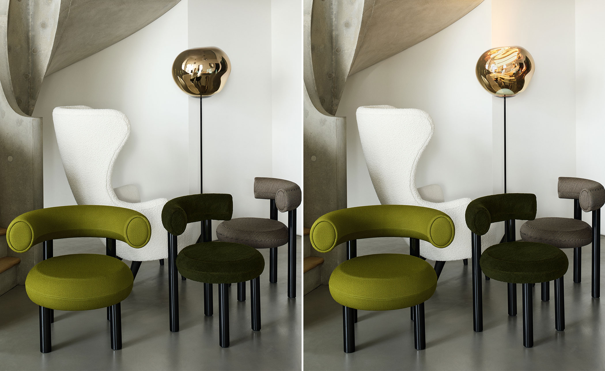 Melt Cone Floor Lamp