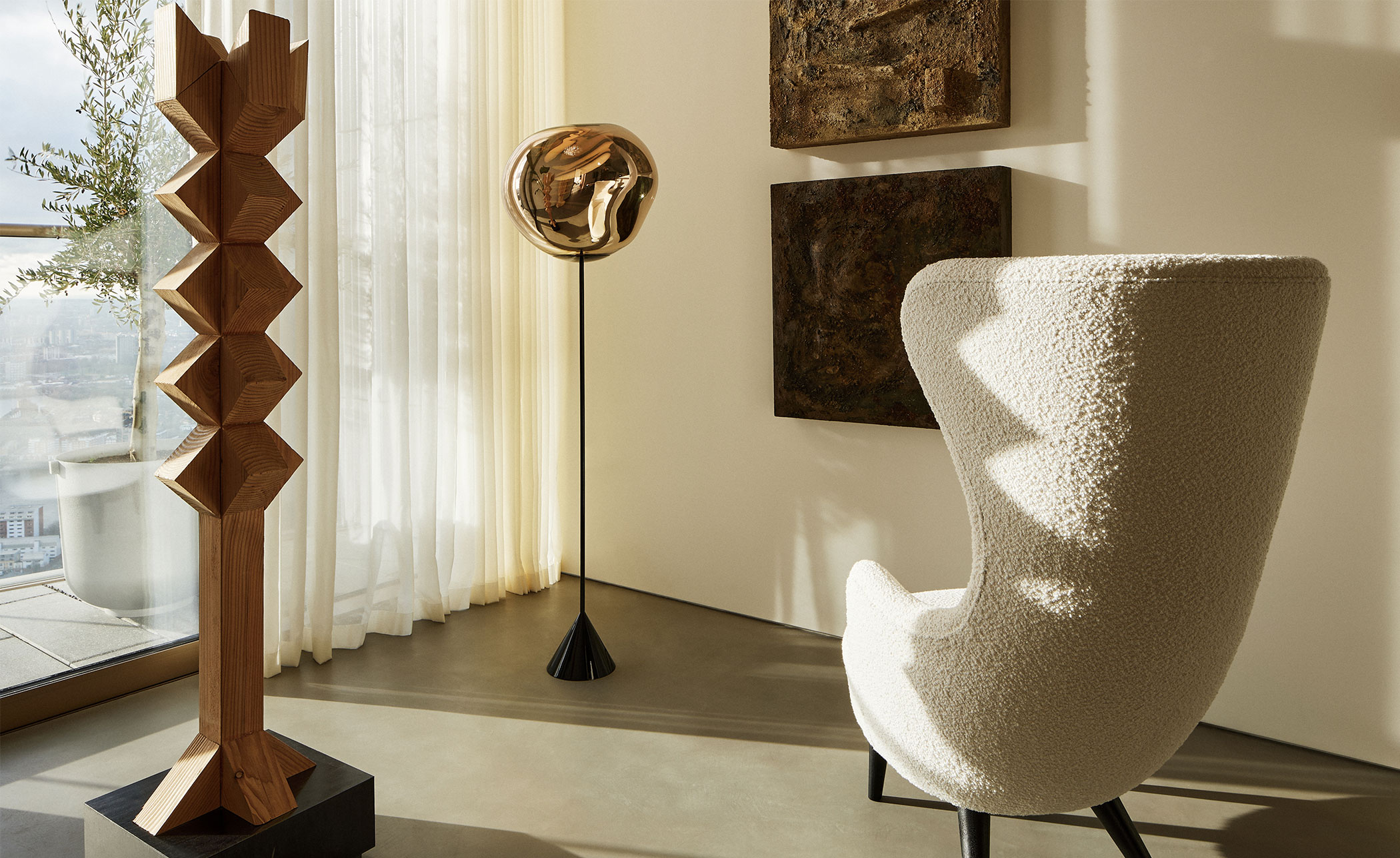 Melt Cone Floor Lamp