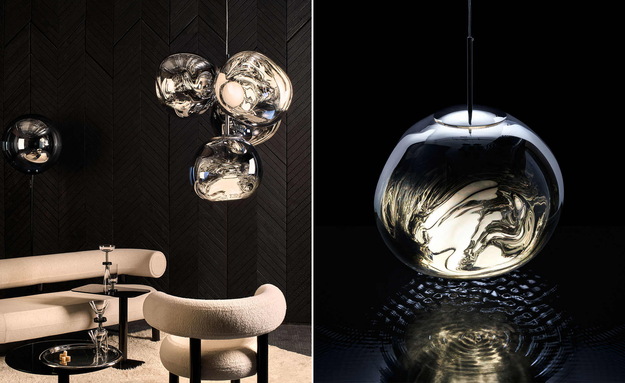 Melt Small Chandelier