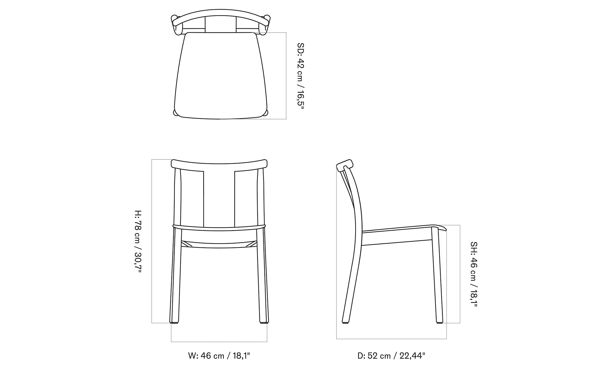 Merkur Dining Chair