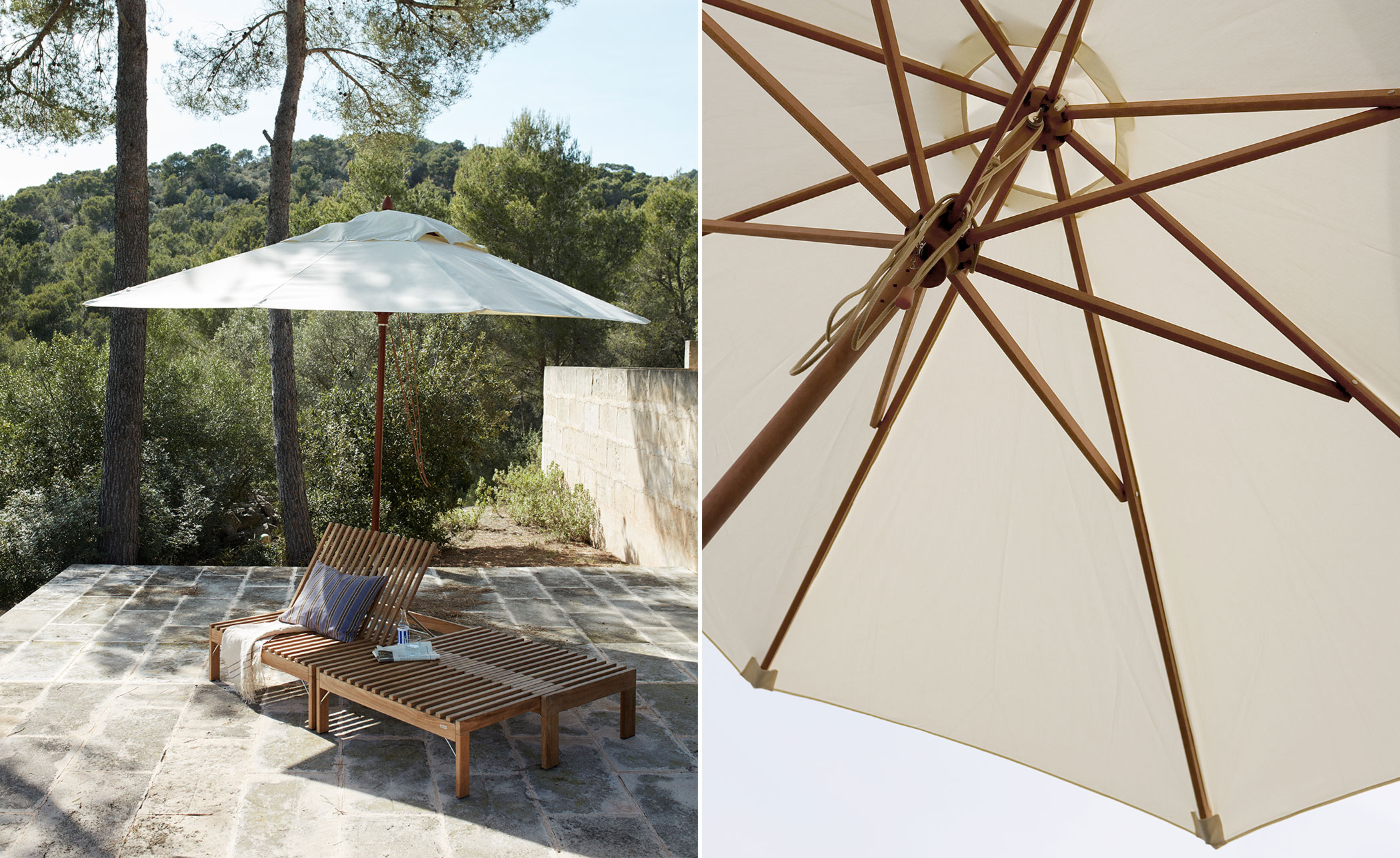 Skagerak Messina Round Umbrella