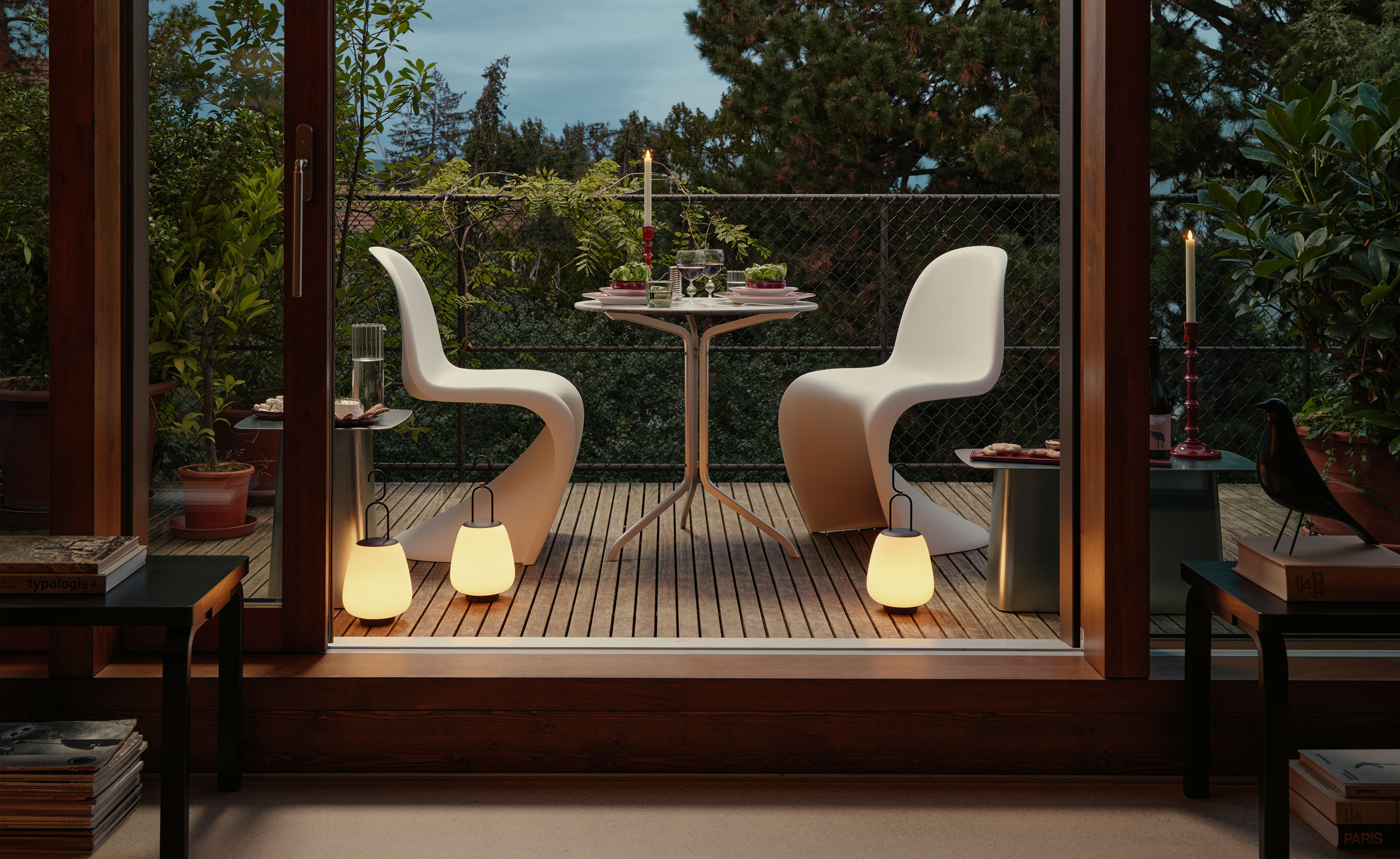 metal side tables