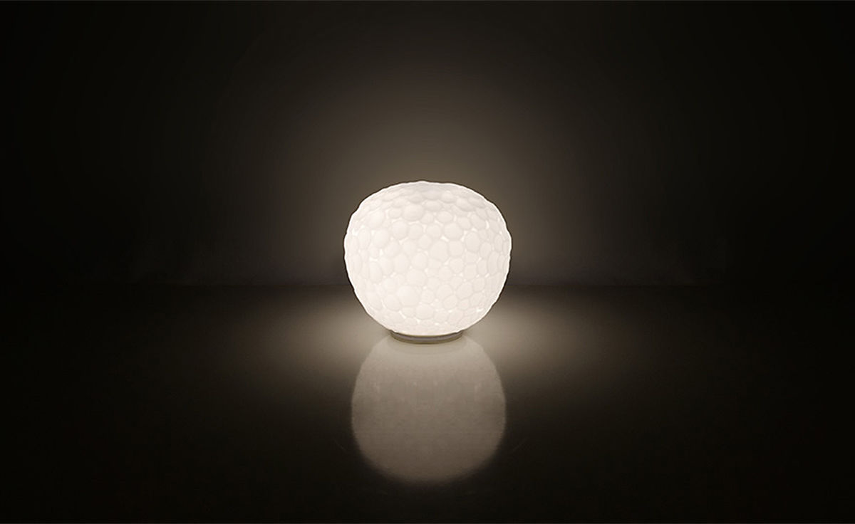meteorite table lamp