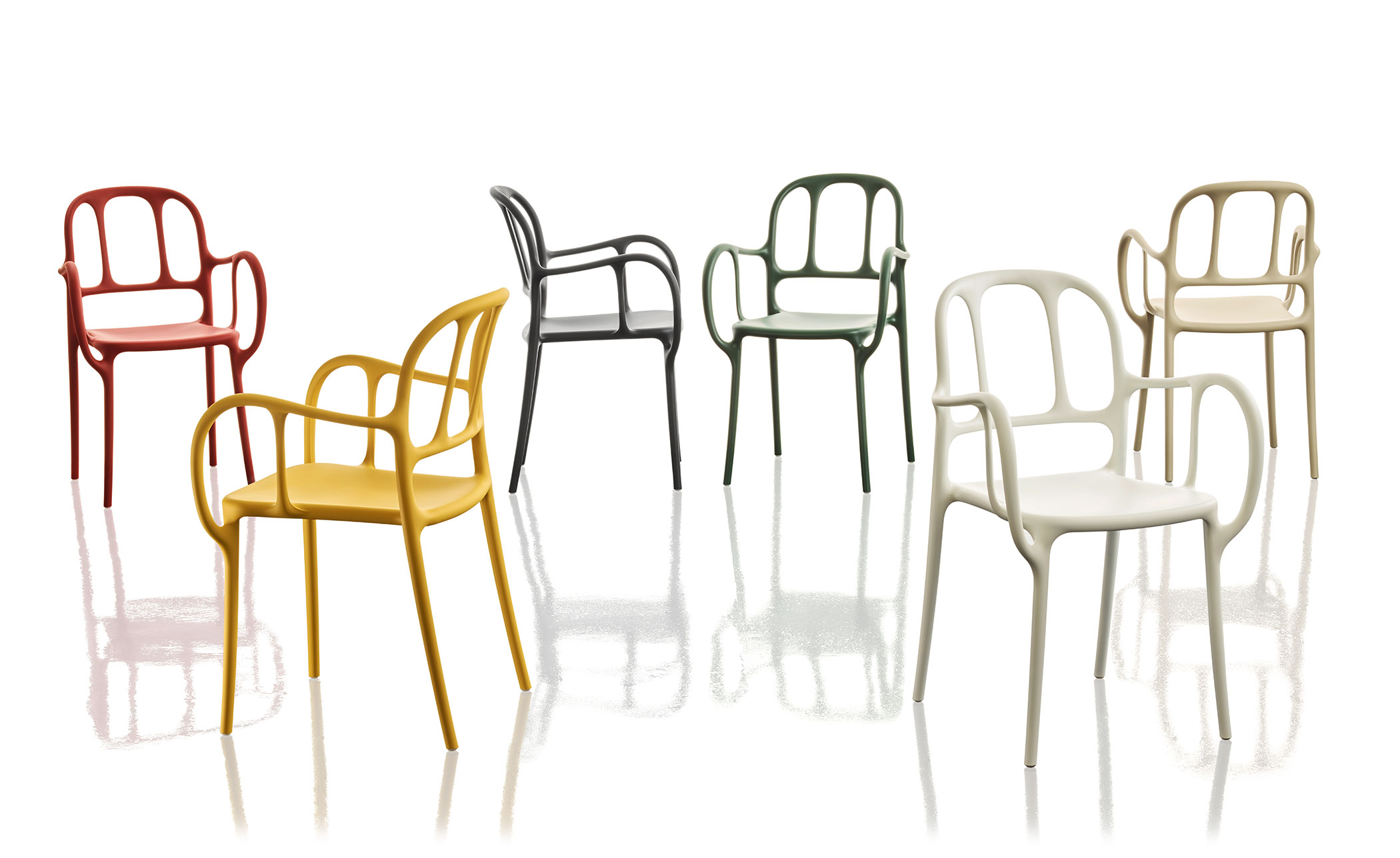 magis mila stacking chair