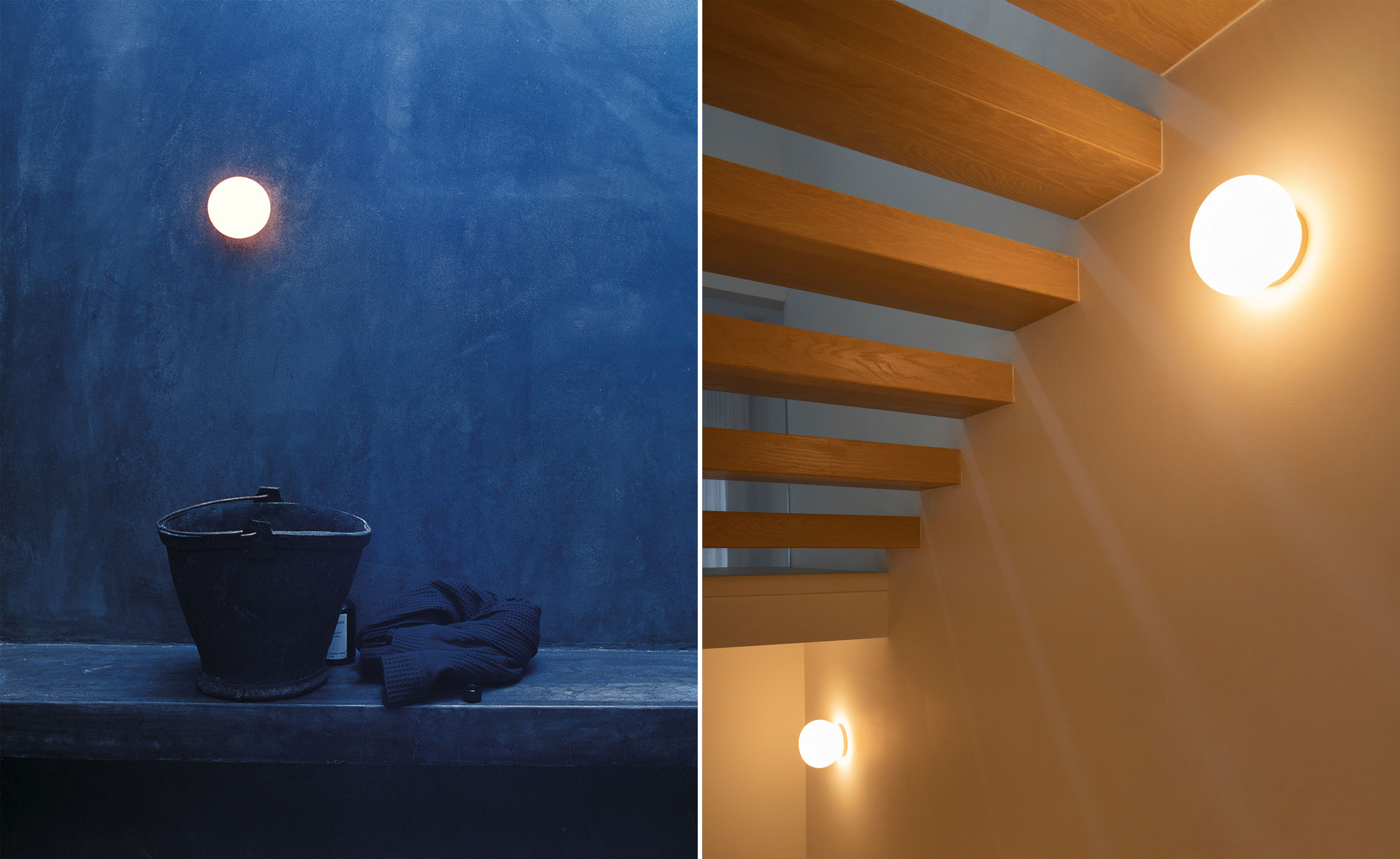 mini glo ball ceiling/wall light