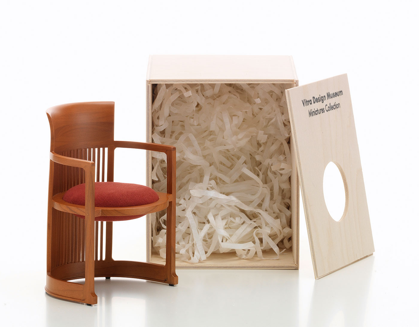 Miniature FLW Barrel Chair