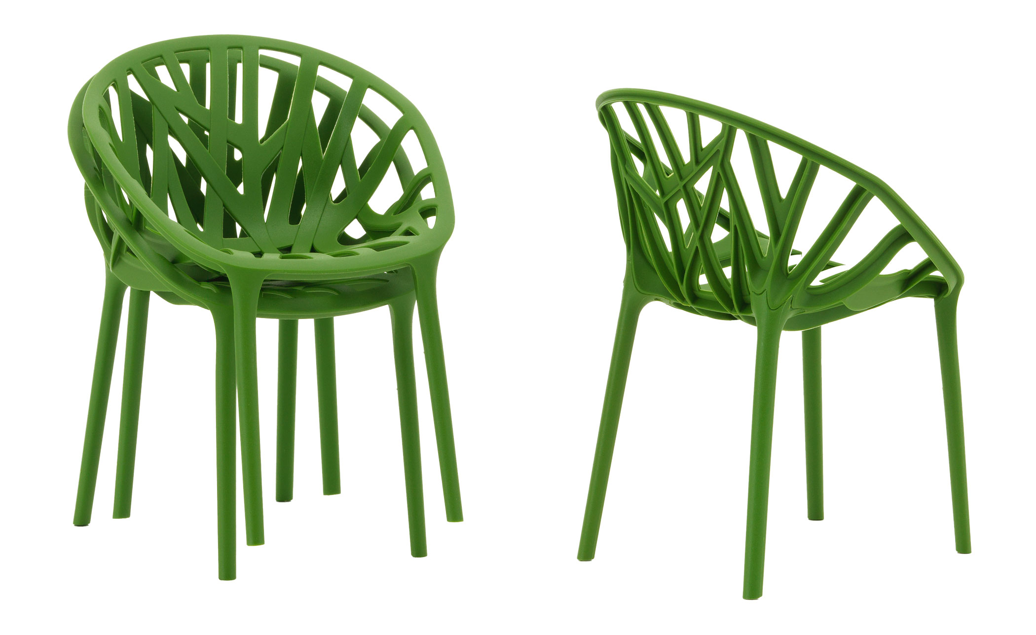 Miniature Vegetal Chair set of 3