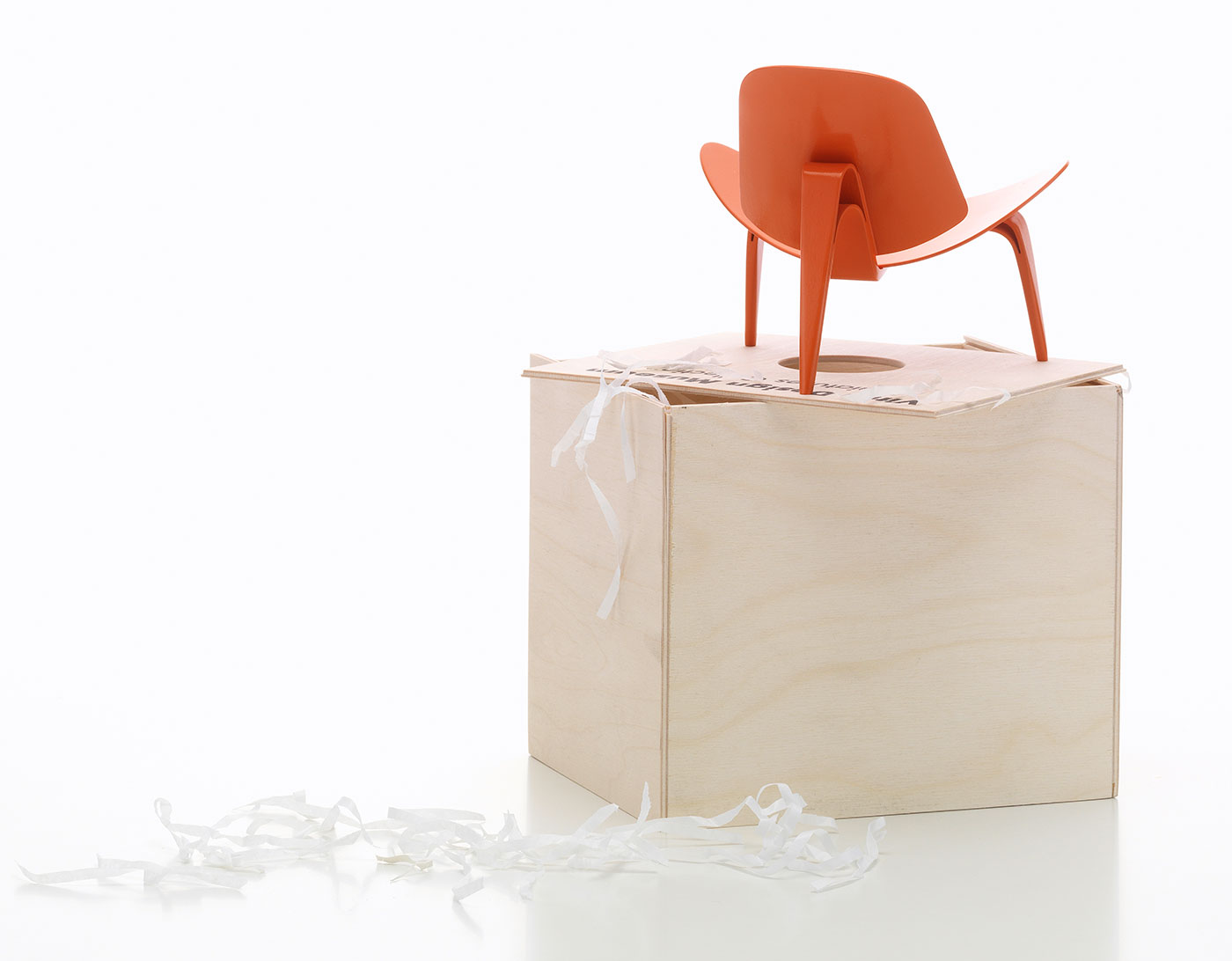 Miniature Wegner 3 Legged Chair