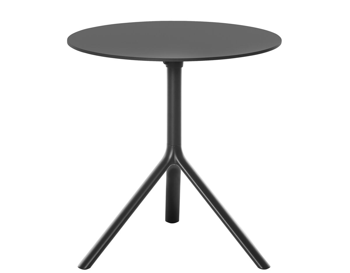 miura round folding table