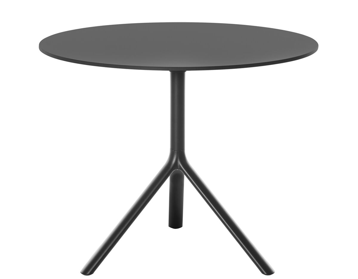 miura round folding table