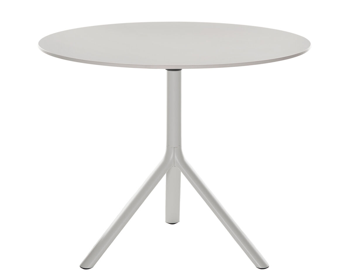 miura round folding table