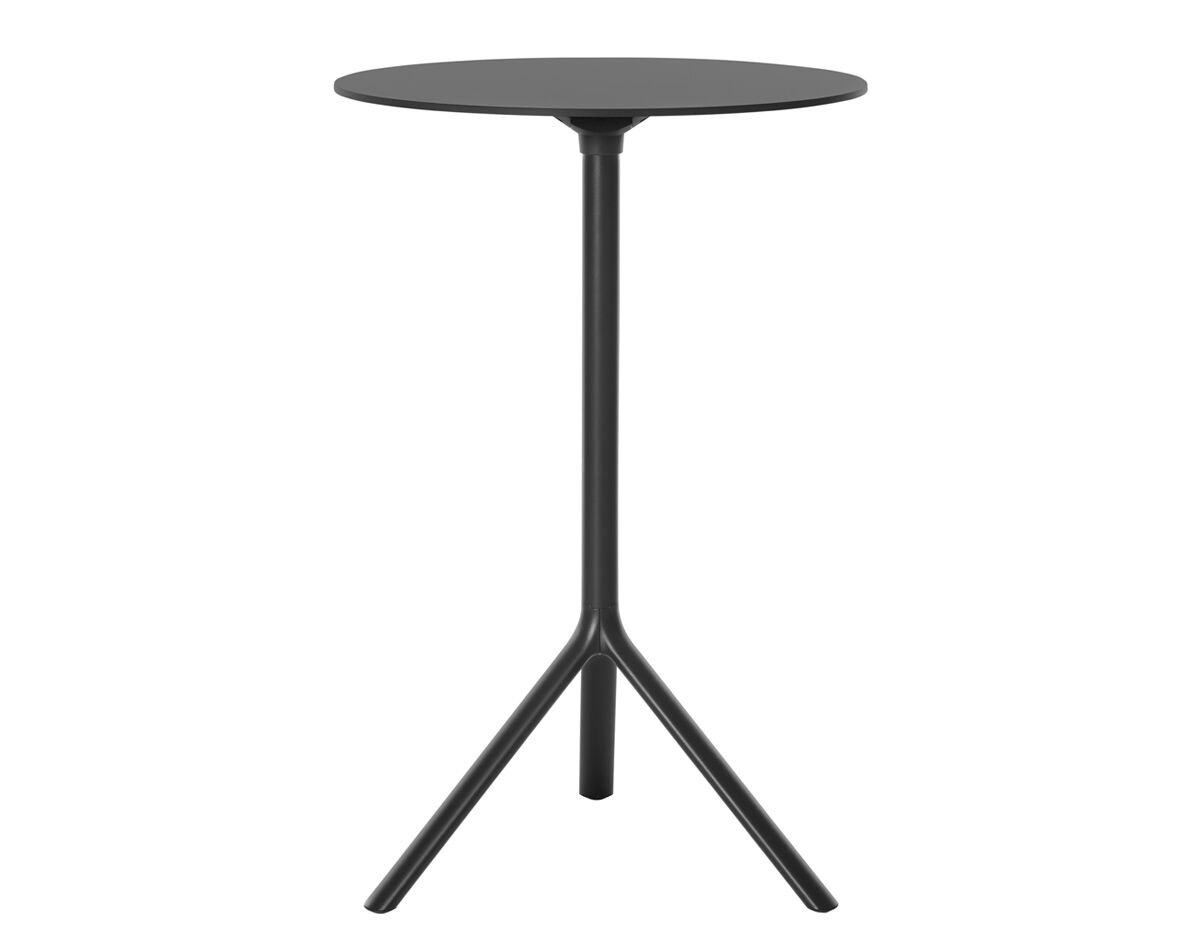 miura tall round folding table