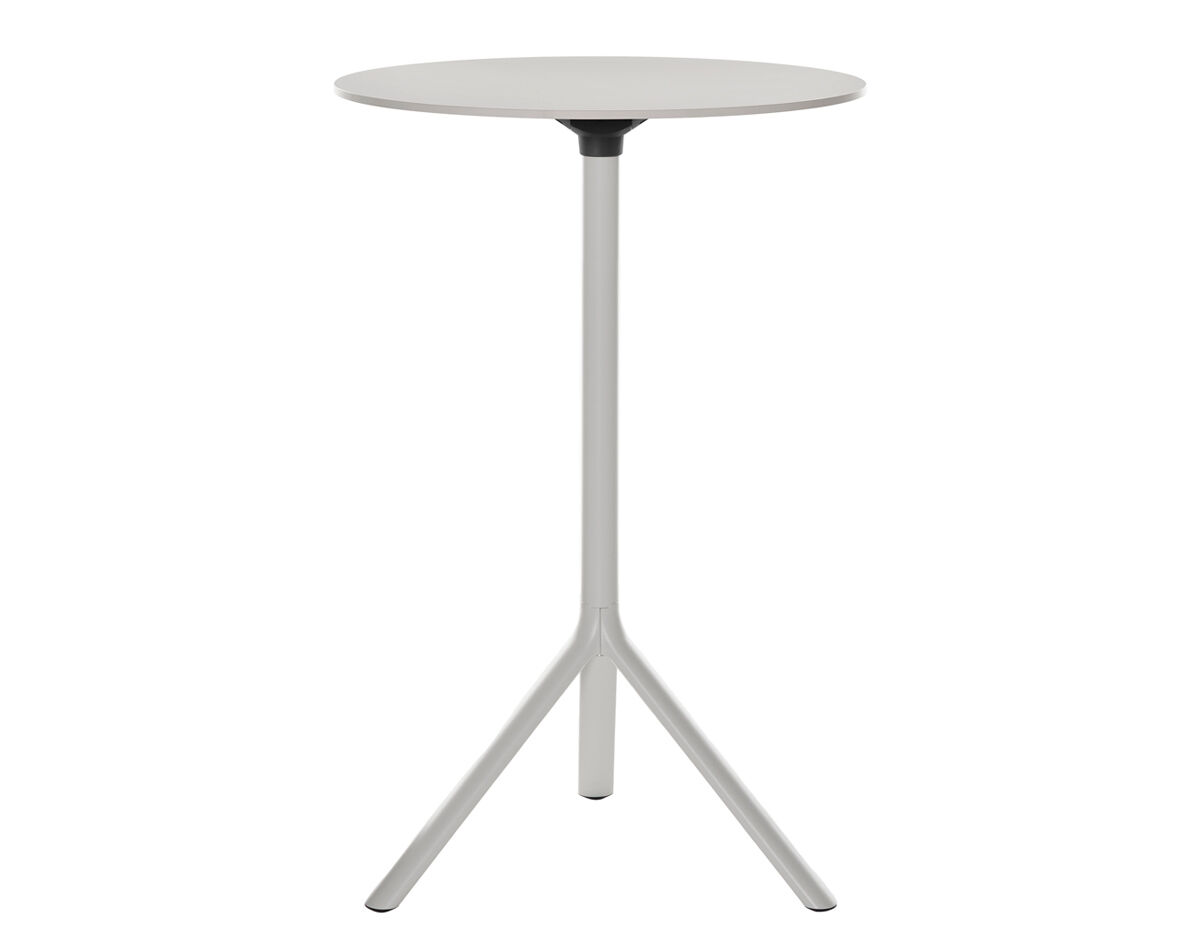 miura tall round folding table