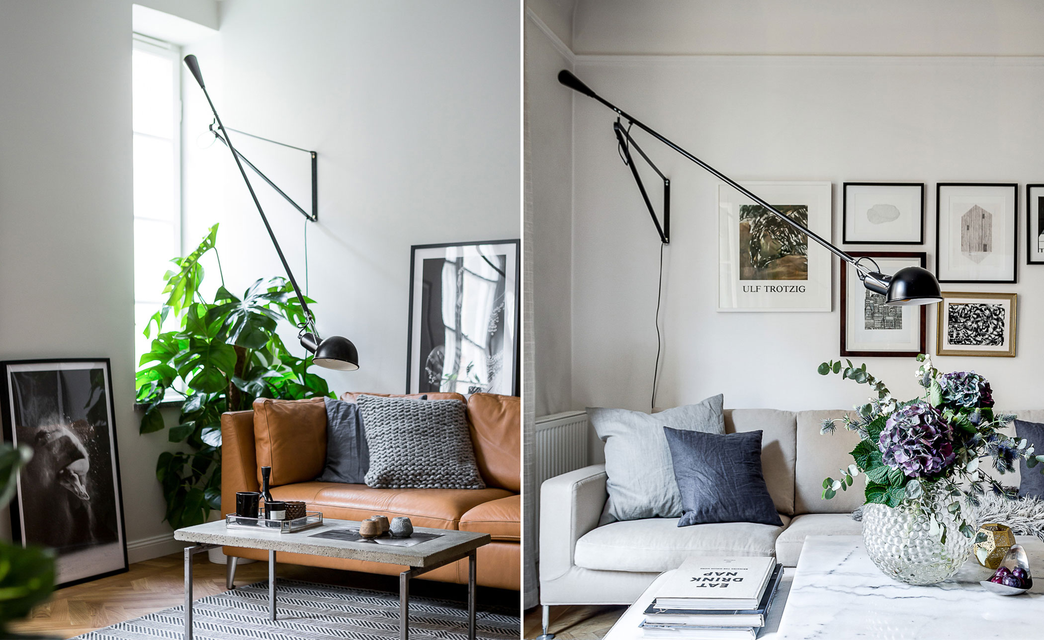 model 265 wall light