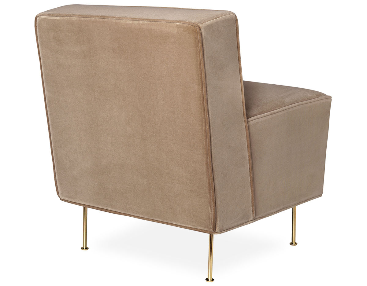 modern line dining height lounge chair