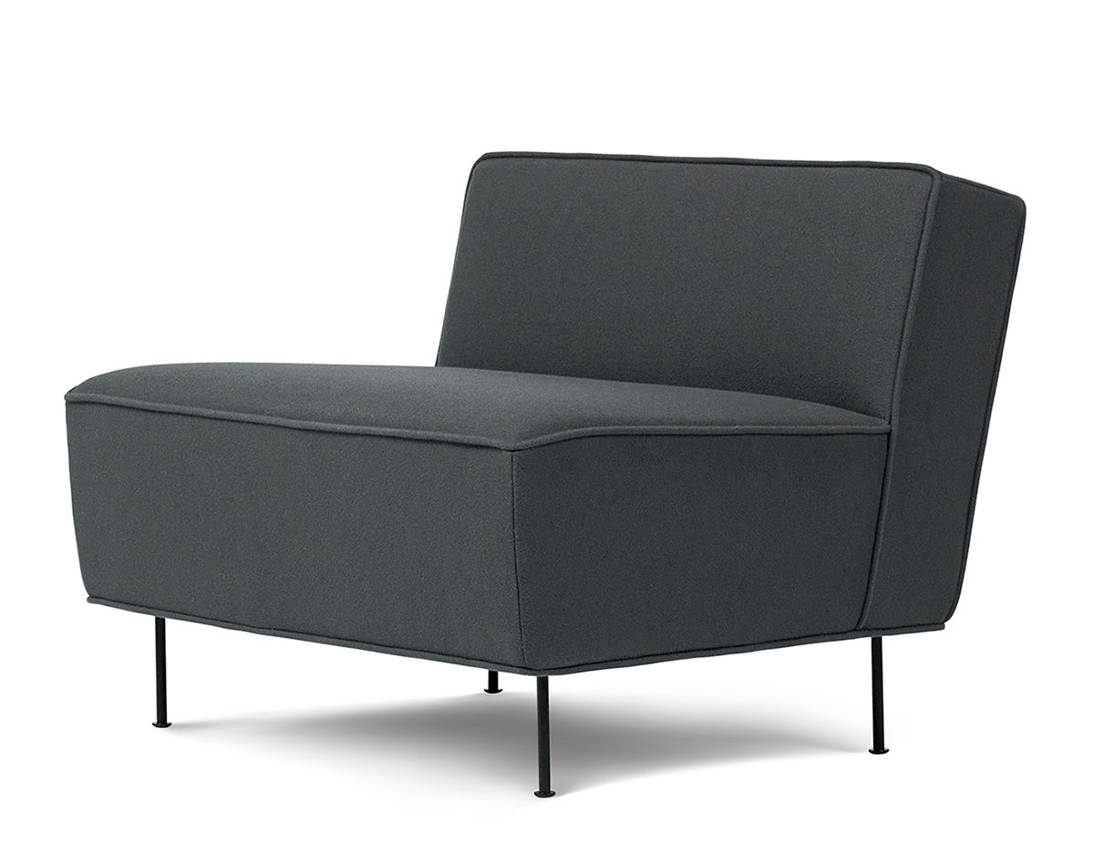 modern line low lounge chair