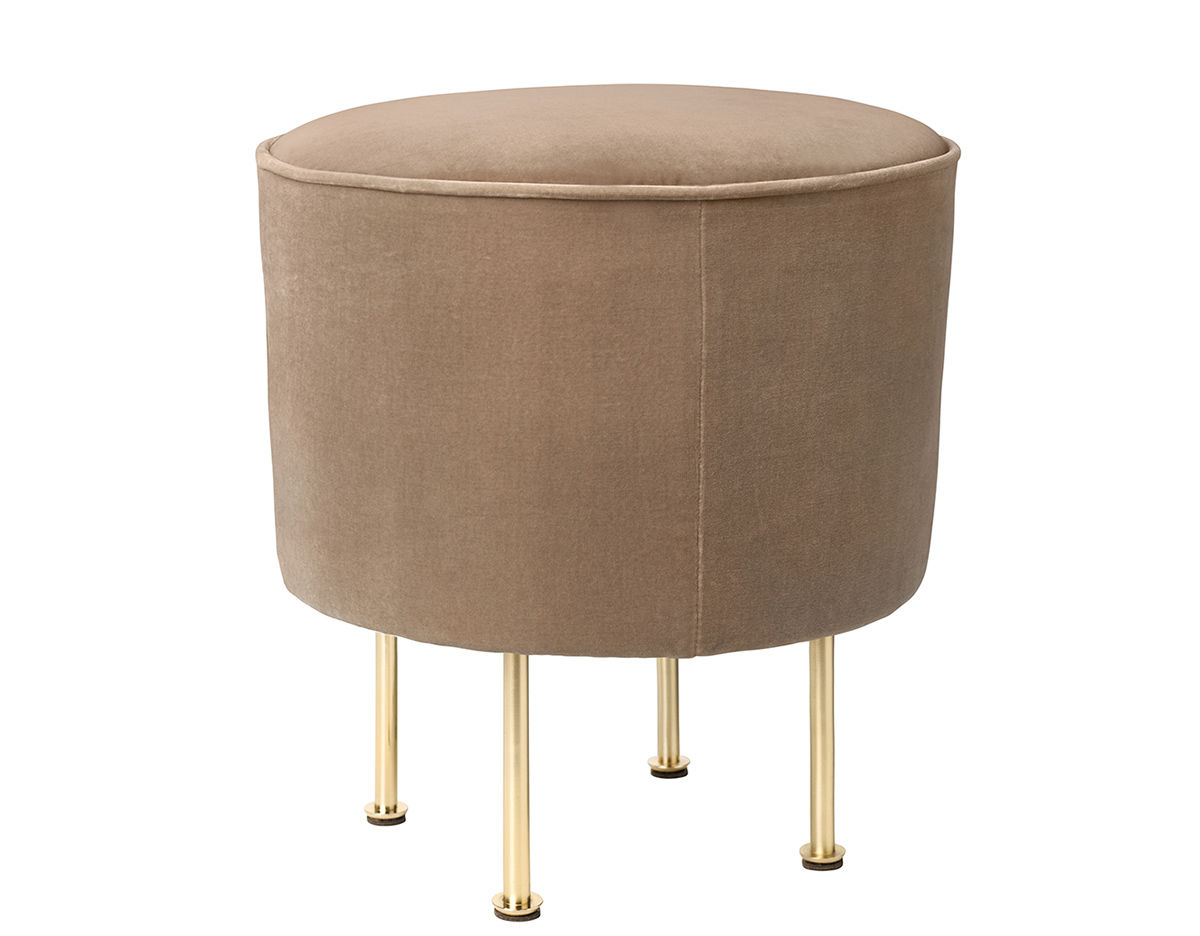 modern line small pouf