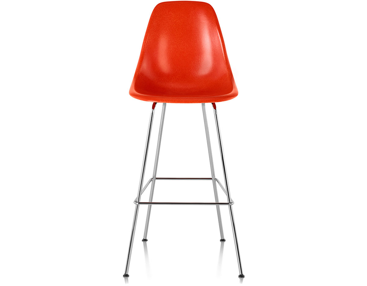 eames&reg; molded fiberglass stool